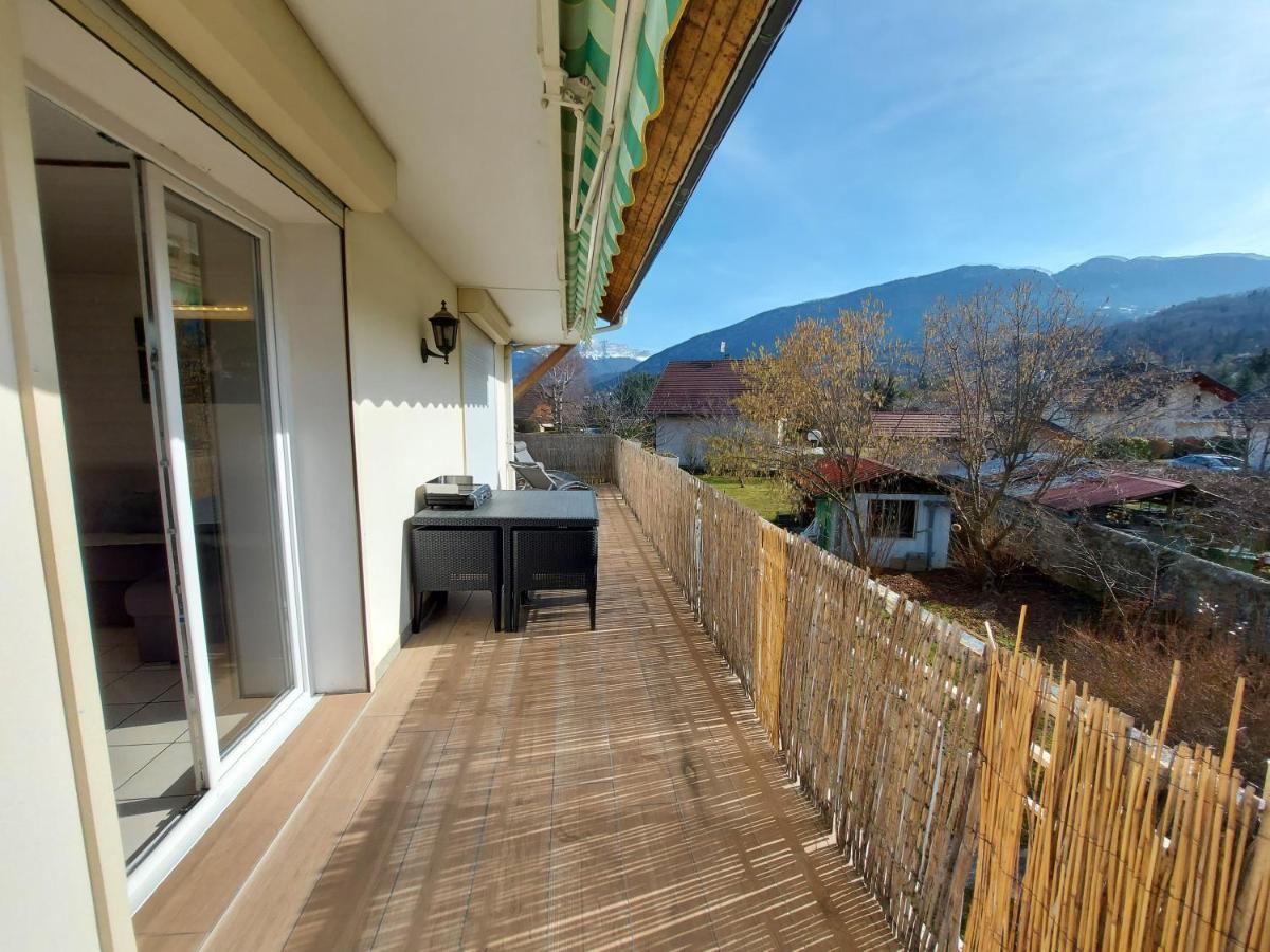 Entre Lac Et Montagne, Proche Centre De St Jorioz, Spacieux Et Confortable Appartement Avec Grande Terrasse Saint-Jorioz Exterior foto